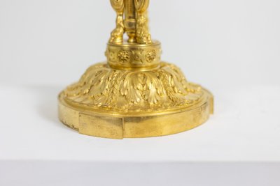 Eugène Bazart Paris. Lampe bouillotte en bronze doré. Circa 1880. LS60331509G