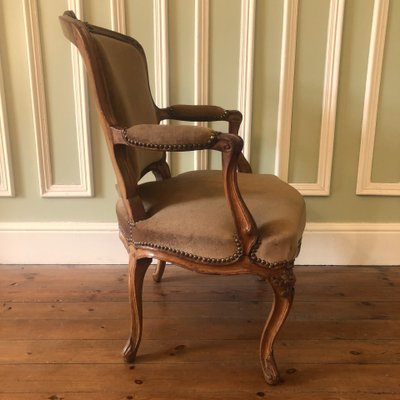J. Gourdin, fauteuil époque Louis XV