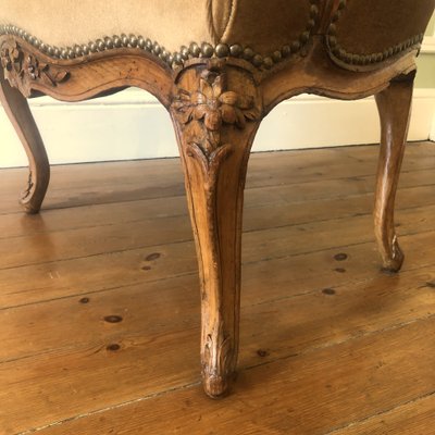 J. Gourdin, fauteuil époque Louis XV