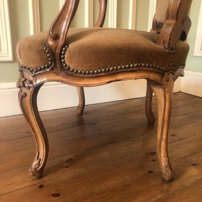 J. Gourdin, fauteuil époque Louis XV