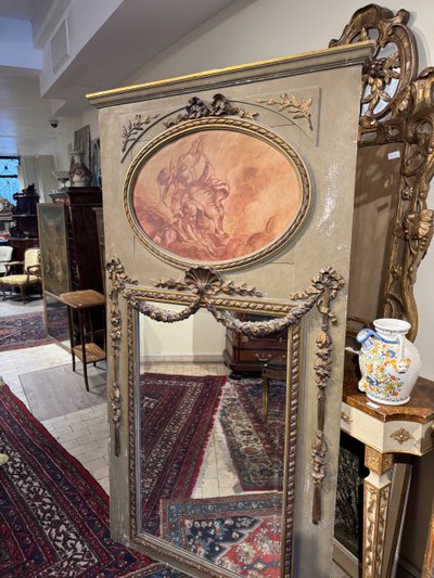 Trumeau in stile Luigi XVI fine XIX secolo