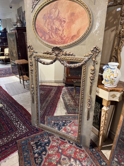 Trumeau in stile Luigi XVI fine XIX secolo