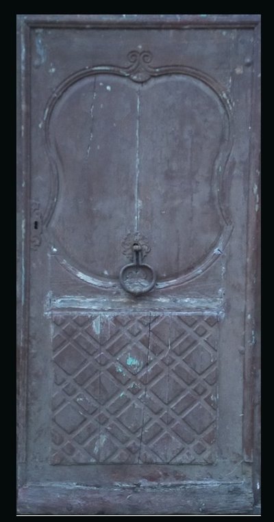 Antique door from the 18th century Woodwork