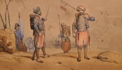 Jean-Victor dit Victor ADAM - Les Zouaves