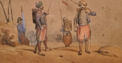 Jean-Victor dit Victor ADAM - Les Zouaves