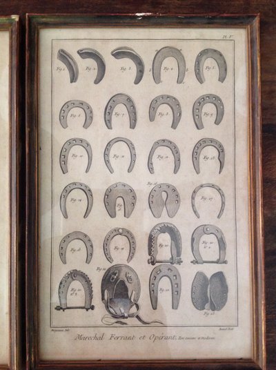 Set of three 18th century engravings.