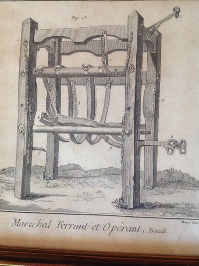 Set of three 18th century engravings.