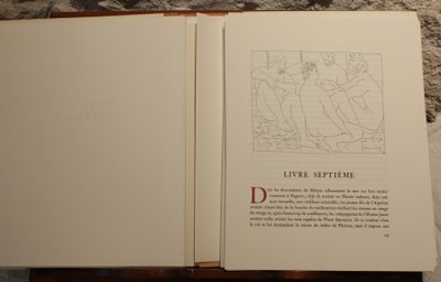 Livre 'Les Métamorphoses d'Ovide' illustrations Picasso éditions Skira vers 1970