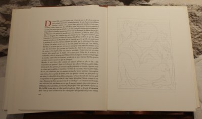 Livre 'Les Métamorphoses d'Ovide' illustrations Picasso éditions Skira vers 1970