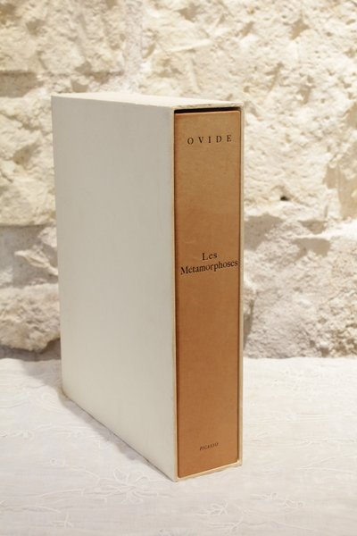 Livre 'Les Métamorphoses d'Ovide' illustrations Picasso éditions Skira vers 1970