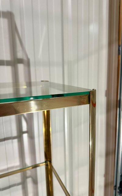 Étagère en bronze des années 60 broncz