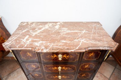 Commode ancienne Napoléon III, France, XIXe siècle.