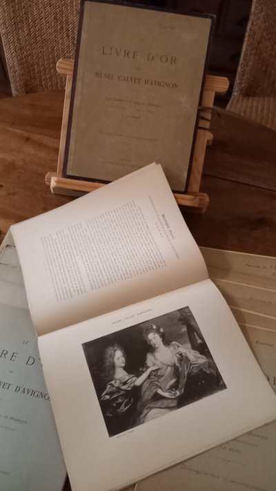 Gästebuch des Calvet-Museums 1895 /Avignon