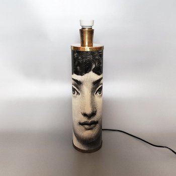 1970 Magnifica lampada da tavolo Piero Fornasetti. Made in Italy (non una replica)
