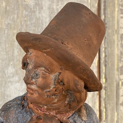 Due figure in terracotta, inizio XIX secolo