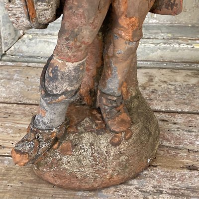 Due figure in terracotta, inizio XIX secolo