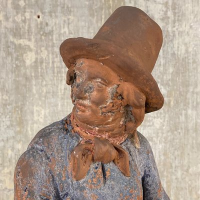 Due figure in terracotta, inizio XIX secolo