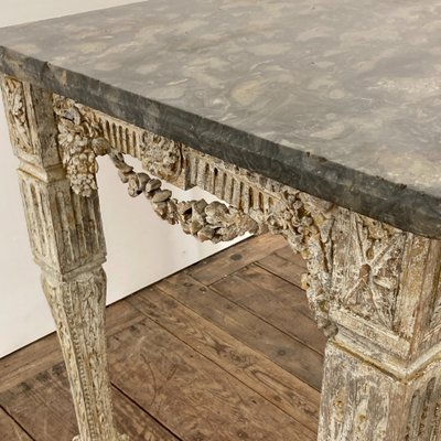 Louis XVI period console table