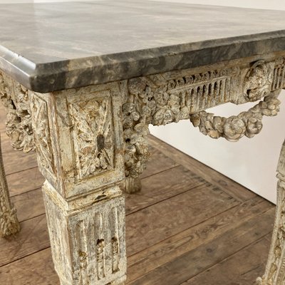 Louis XVI period console table