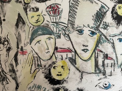 Marcel Marceau, genannt der Mime Marceau (1923-2007) Traumwelt