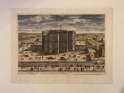  L'Observatoire de Paris ,Gabriel Perelle, Radierung, Um 1672