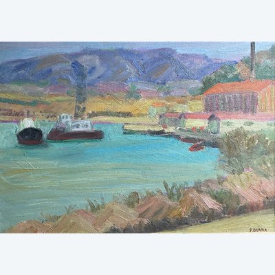 François Michel Diana, peintre Marseillais sud de la France