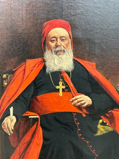 Portrait of Cardinal Charles Lavigerie, Archbishop of Algiers (1825-1892) H Petitmangin 1899