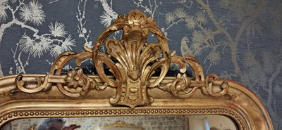 Miroir  Louis Philippe Fronton 155 x 86.5
