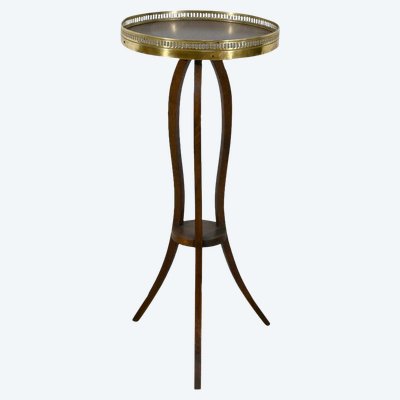Small mahogany pedestal table, Louis XVI style - 1900