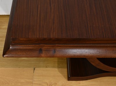 Table de Salle à Manger en Palissandre, Art Déco -1930