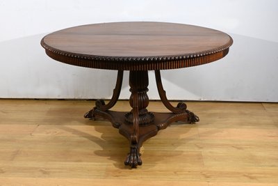 Table Guéridon en Palissandre, époque Napoléon III – Milieu XIXe