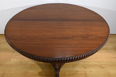 Table Guéridon en Palissandre, époque Napoléon III – Milieu XIXe