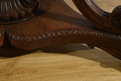 Table Guéridon en Palissandre, époque Napoléon III – Milieu XIXe