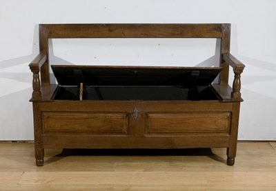 Banc Coffre de Palier en Chêne massif – 1920