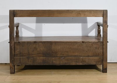 Banc Coffre de Palier en Chêne massif – 1920