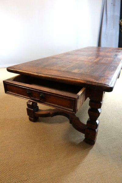 Grande table de salle à manger en chêne