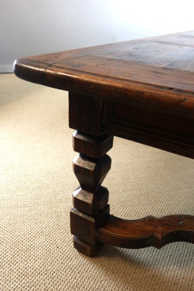 Grande table de salle à manger en chêne