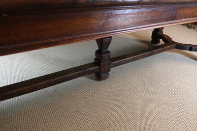 Grande table de salle à manger en chêne