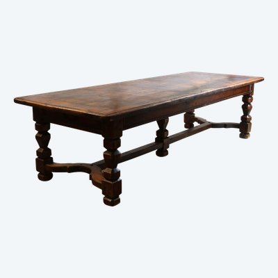 Grande table de salle à manger en chêne