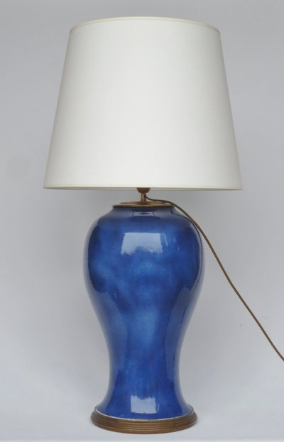 Lampe monumentale, Chine XIXe siècle  