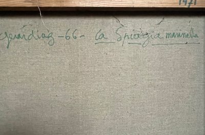 Gérard Diaz dit GERARDIAZ La Spiagia marinella, 1966Provenance : Galerie Framond
