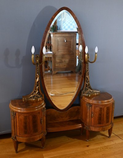 Coiffeuse en Acajou et Thuya, Art Déco – 1920