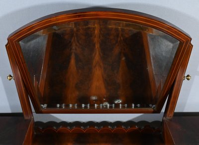 Coiffeuse Anglaise en Acajou – Début XXe