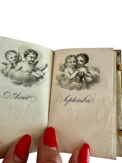 Charles X period dance card