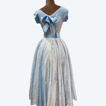 ROBE COROLLE - années 1950. 
