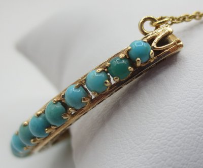 Bracelet joncs en or. XIXe siècle.