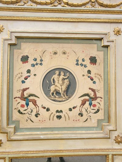 Pair of Large Palace Trumeaux (h247cm), Early 19th Century