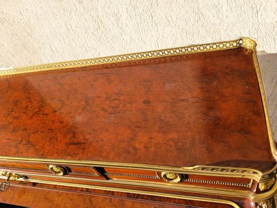 Attribué à H Dasson, Bureau à Cylindre En Acajou,  XIXème Siècle