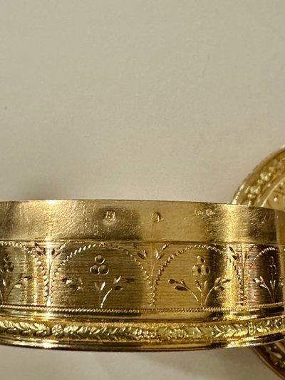 Farbige Golddose, Directoire-Zeit