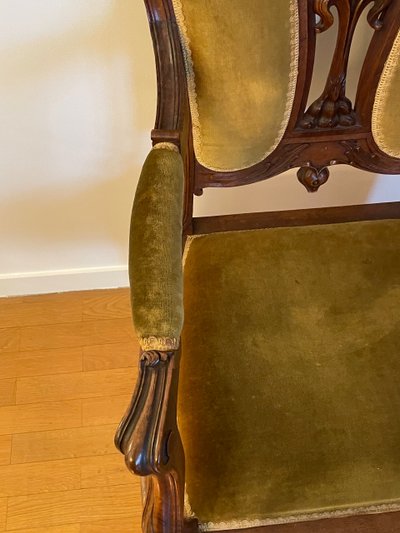 Paire de Fauteuils Art Nouveau 